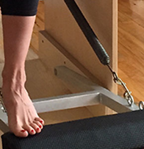 Deborah Lessen Pilates High Back Chair Bottom Spring